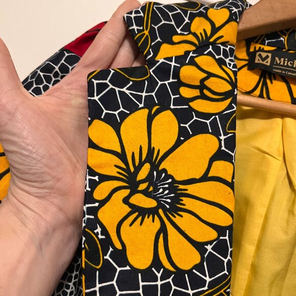 Blazer, African flower print - Picture 7 of 8